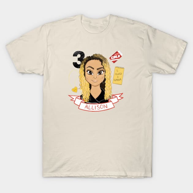 Allison Hargreeves - Umbrella Academy T-Shirt by conshnobre